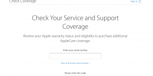 Check bảo hành Apple, check AppleCare