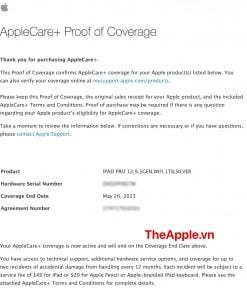 AppleCare Plus iPad Pro